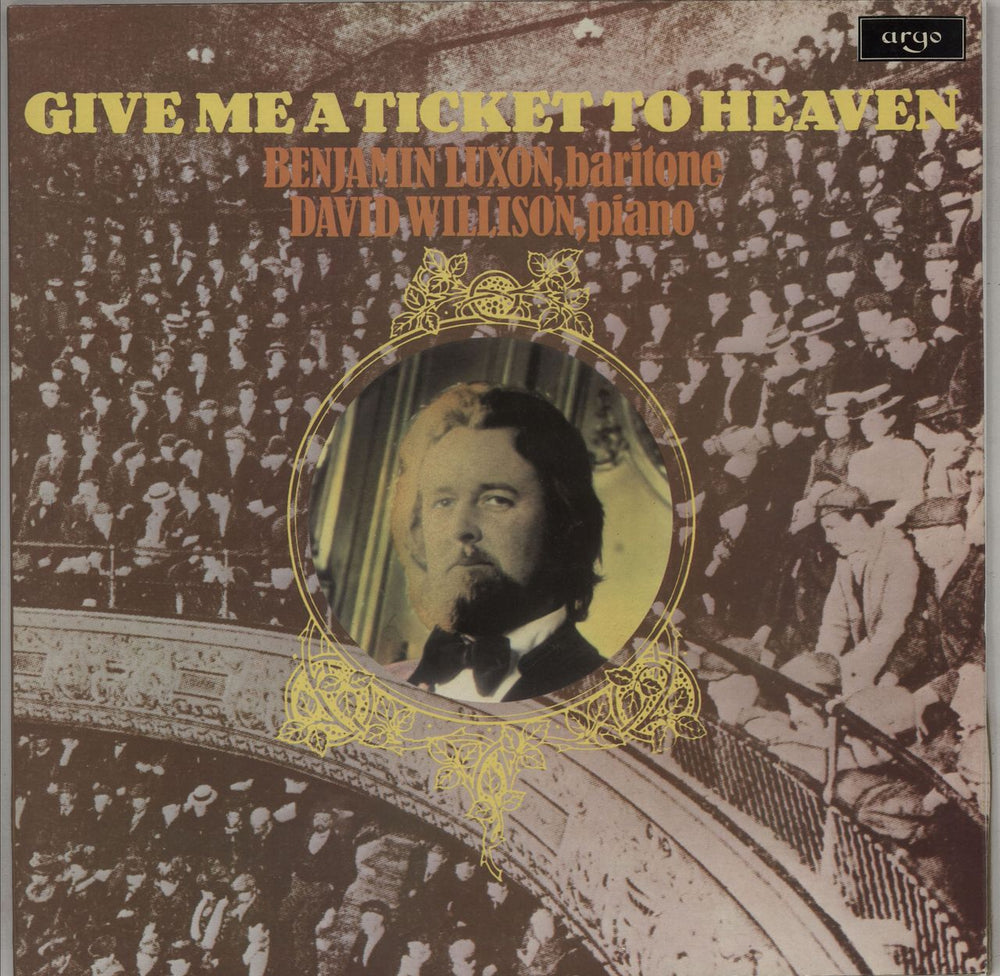 Benjamin Luxon Give Me A Ticket To Heaven UK 2-LP vinyl record set (Double LP Album) ZFB95-6