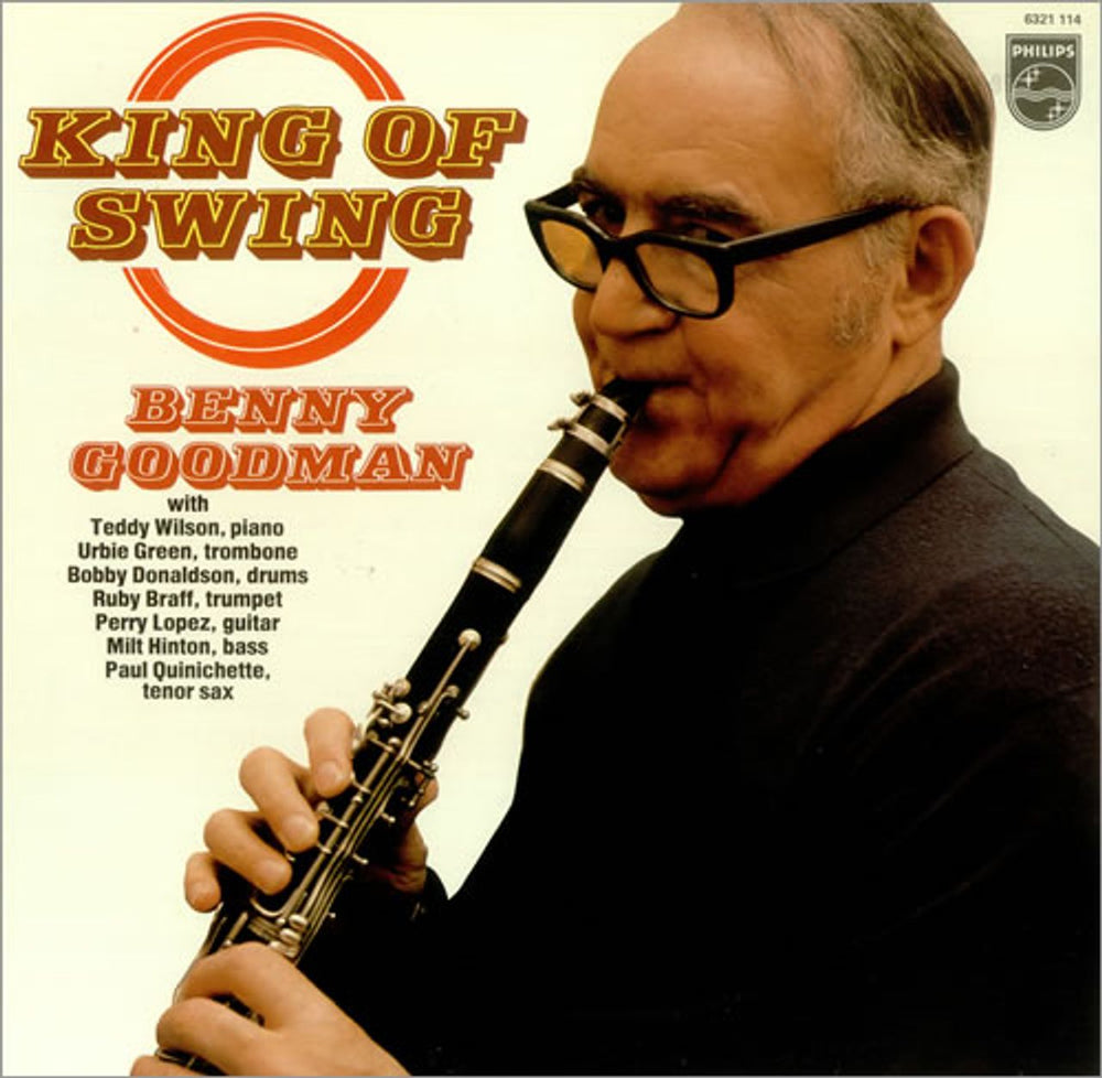 Benny Goodman King Of Swing Dutch vinyl LP album (LP record) 6321114