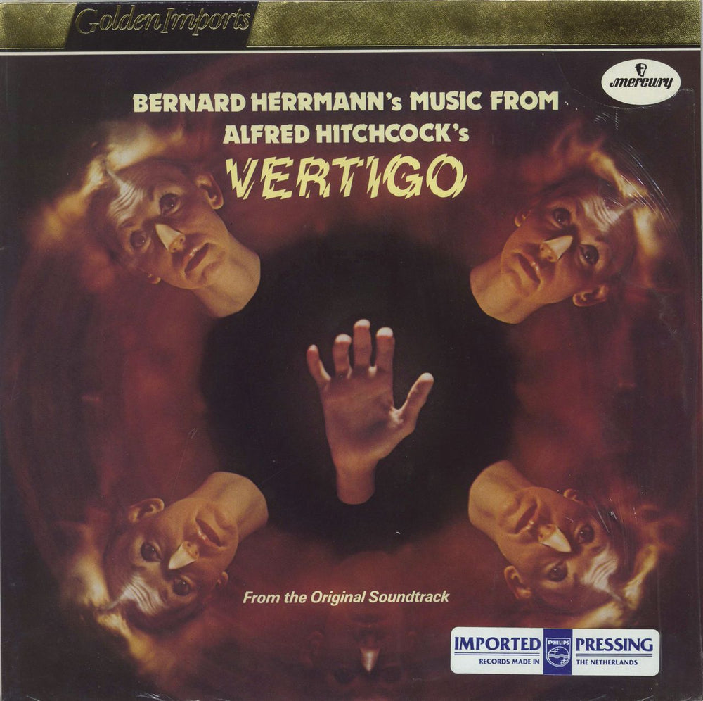 Bernard Herrmann Music From Alfred Hitchcock's "Vertigo" - Shrink Dutch vinyl LP album (LP record) SRI75117