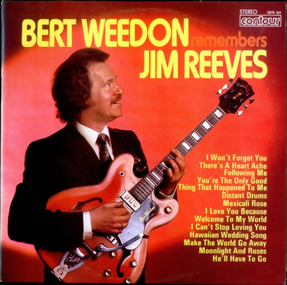 Bert Weedon Remembers Jim Reeves UK vinyl LP album (LP record) 2870341