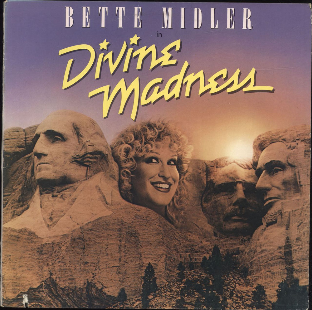 Bette Midler Divine Madness US vinyl LP album (LP record) SD16022