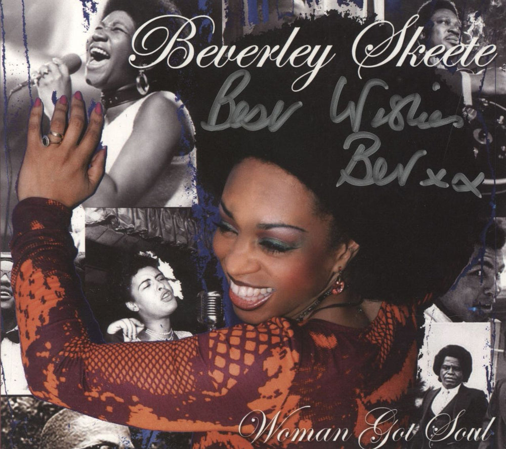 Beverley Skeete Woman Got Soul - Autographed UK CD album (CDLP) VOCA1963