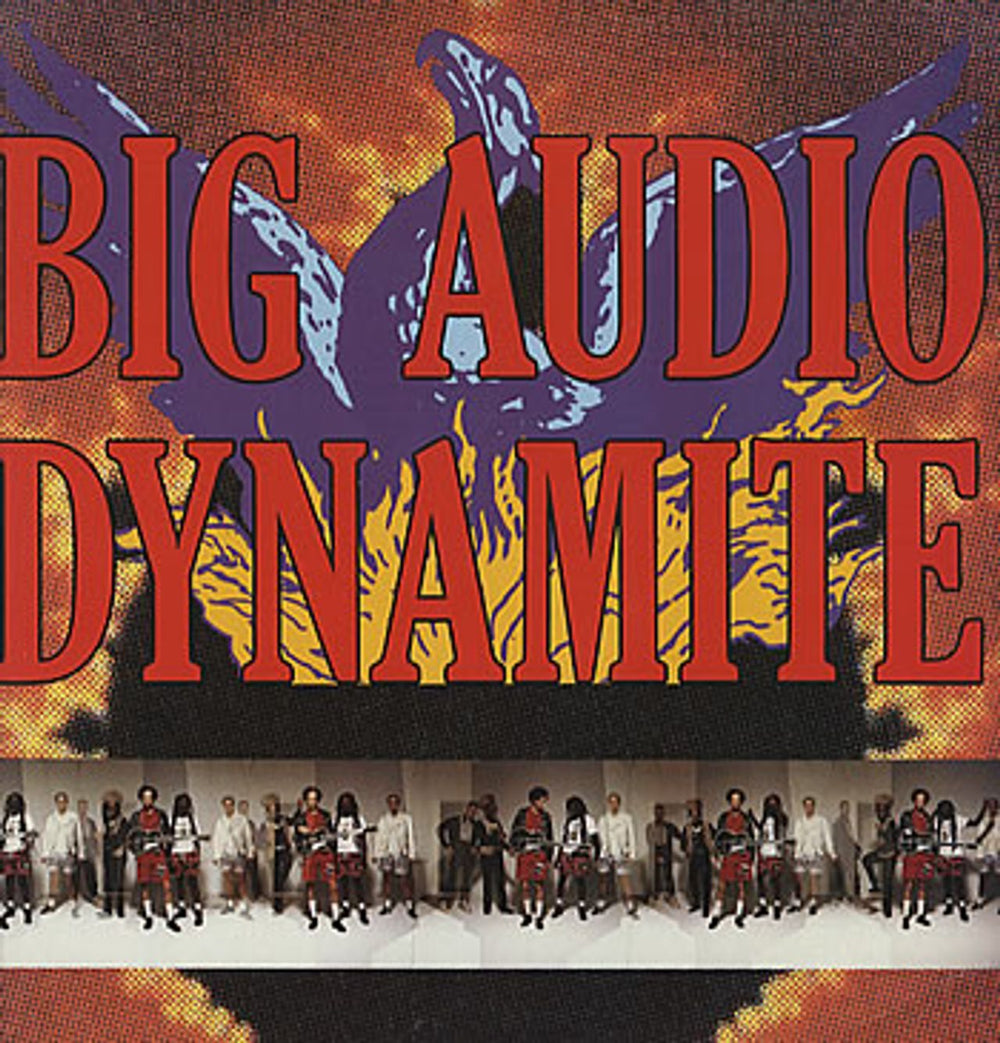 Big Audio Dynamite Megatop Phoenix UK vinyl LP album (LP record) 4657901