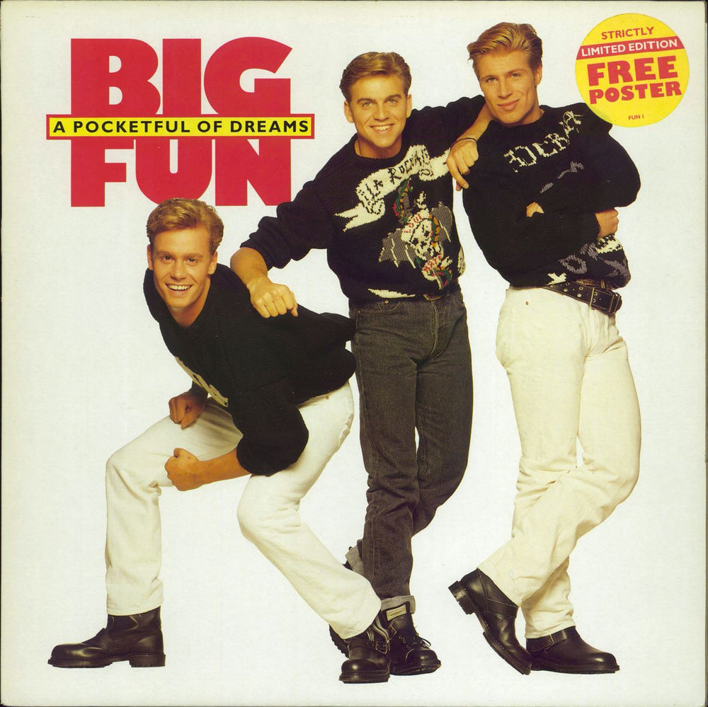 Big Fun A Pocketful Of Dreams UK vinyl LP album (LP record) FUN1