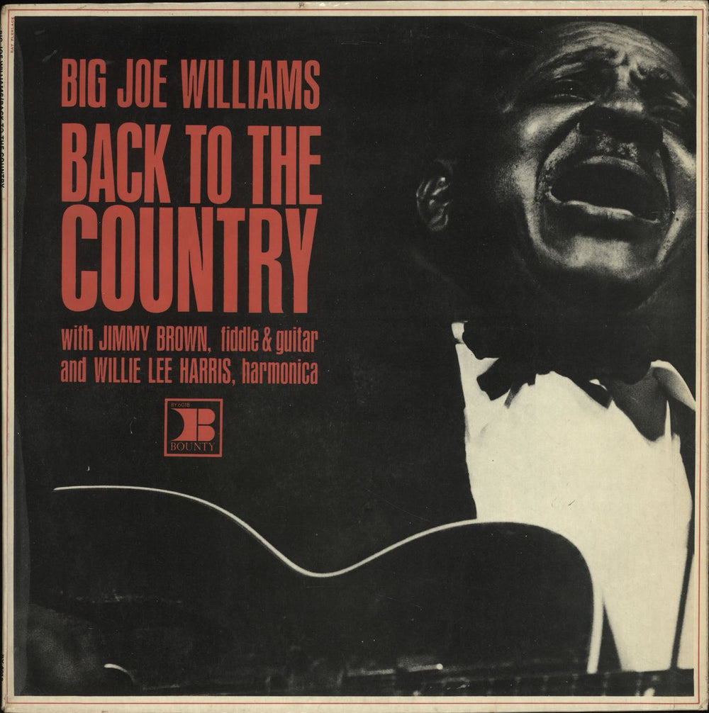 Big Joe Williams Back To The Country UK vinyl LP album (LP record) BY6018