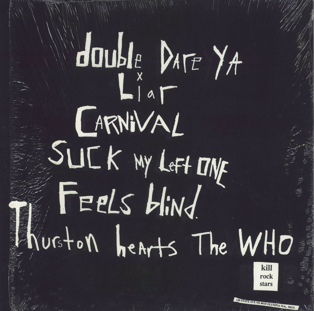 Bikini Kill Bikini Kill EP - Open Shrink US 12" vinyl single (12 inch record / Maxi-single)