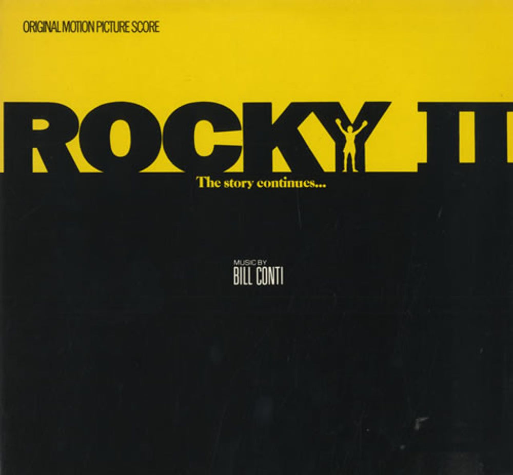 Bill Conti Rocky II UK vinyl LP album (LP record) UAG30257