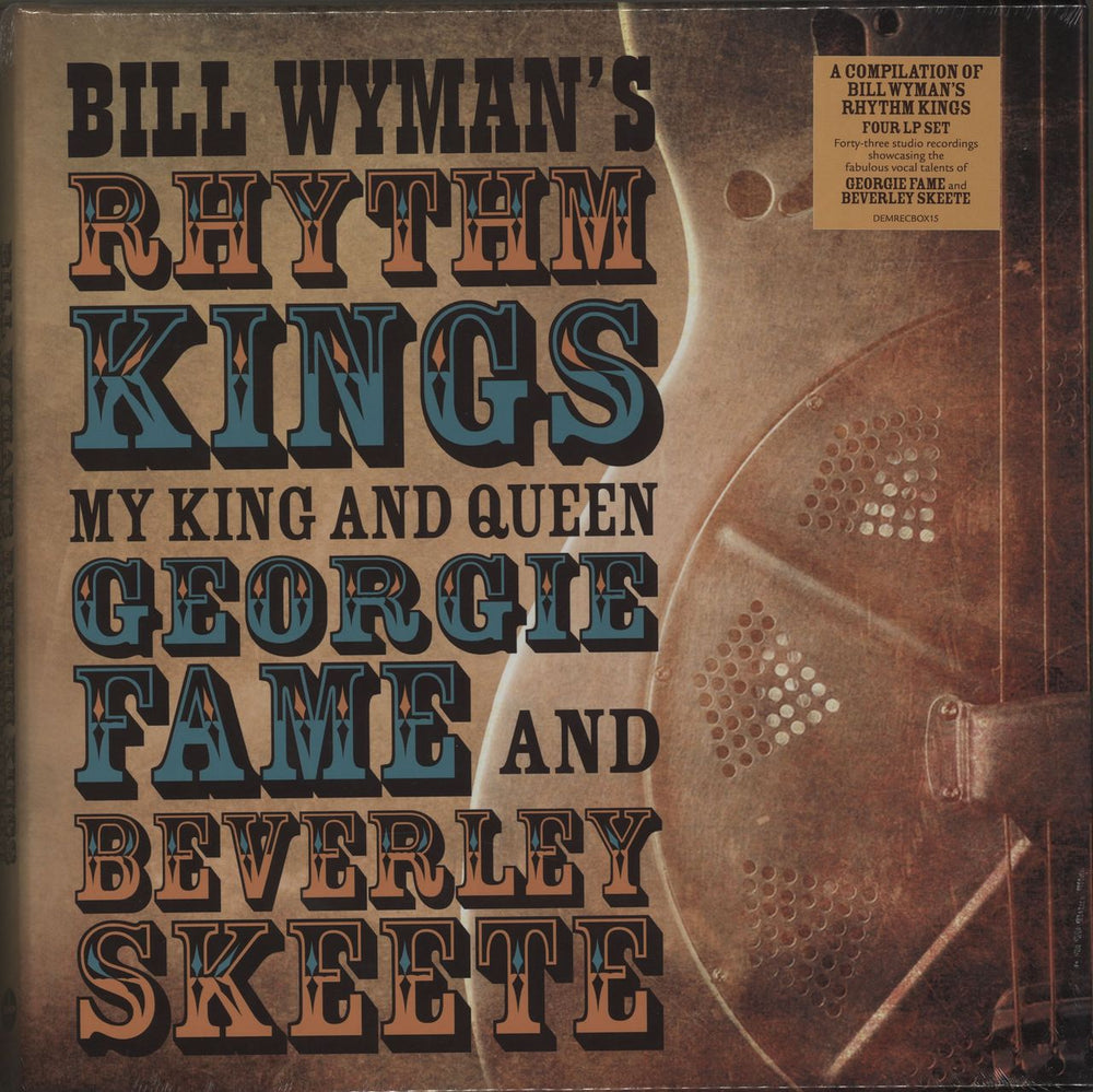 Bill Wyman My King And Queen: Georgie Fame And Beverley Skeete UK Vinyl Box Set DEMRECBOX15