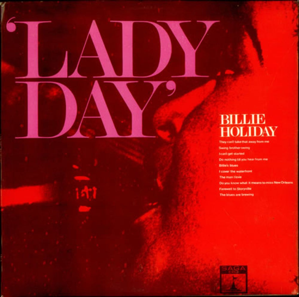 Billie Holiday Lady Day UK vinyl LP album (LP record) ERO8014