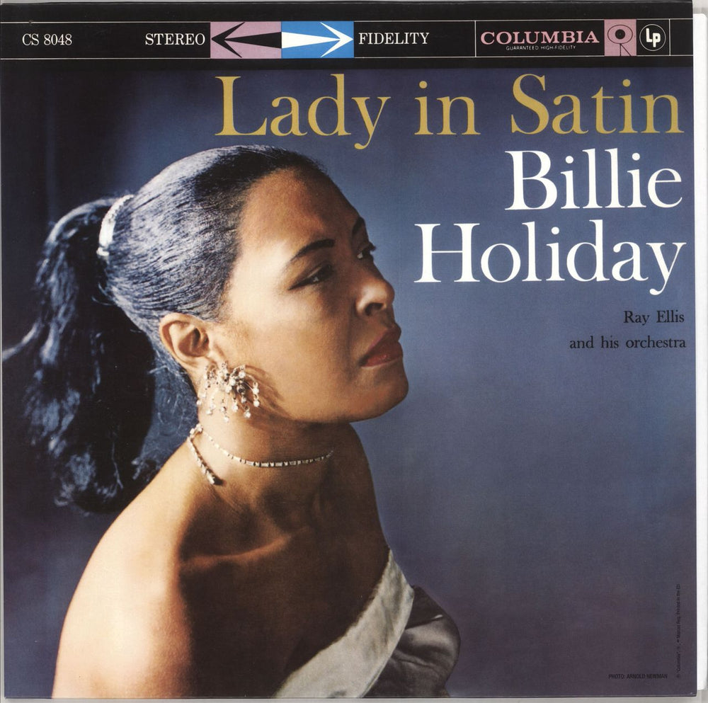 Billie Holiday Lady In Satin - 180gm UK vinyl LP album (LP record) CS8048