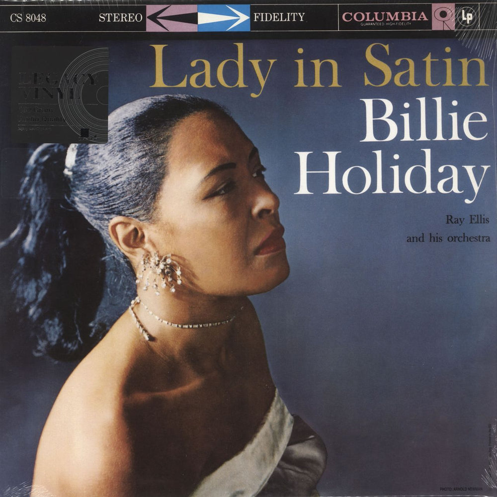 Billie Holiday Lady In Satin - 180gm Vinyl - Sealed German vinyl LP album (LP record) CS8048