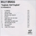 Billy Bragg England, Half English UK Promo CD-R acetate CD-R ACETATE