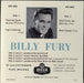 Billy Fury Billy Fury No. 3 UK 7" vinyl single (7 inch record / 45)