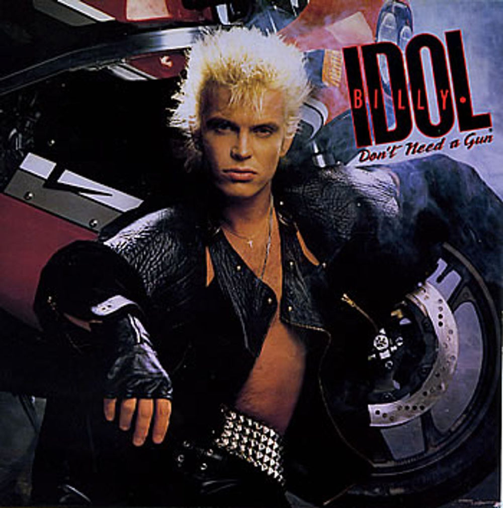 Billy Idol Don't Need A Gun UK 7" vinyl single (7 inch record / 45) IDOL9