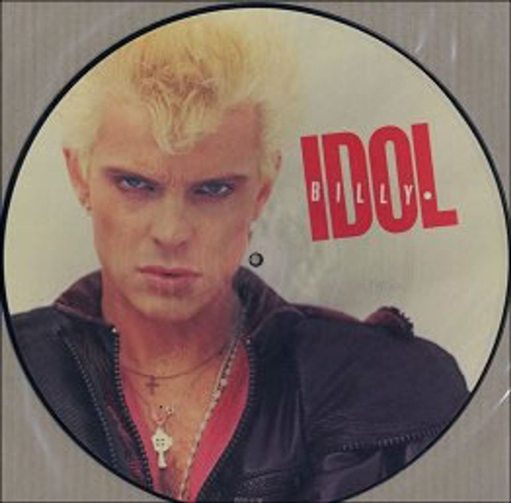 Billy Idol Eyes Without A Face UK 12" vinyl picture disc (12 inch picture record) IDOLP123