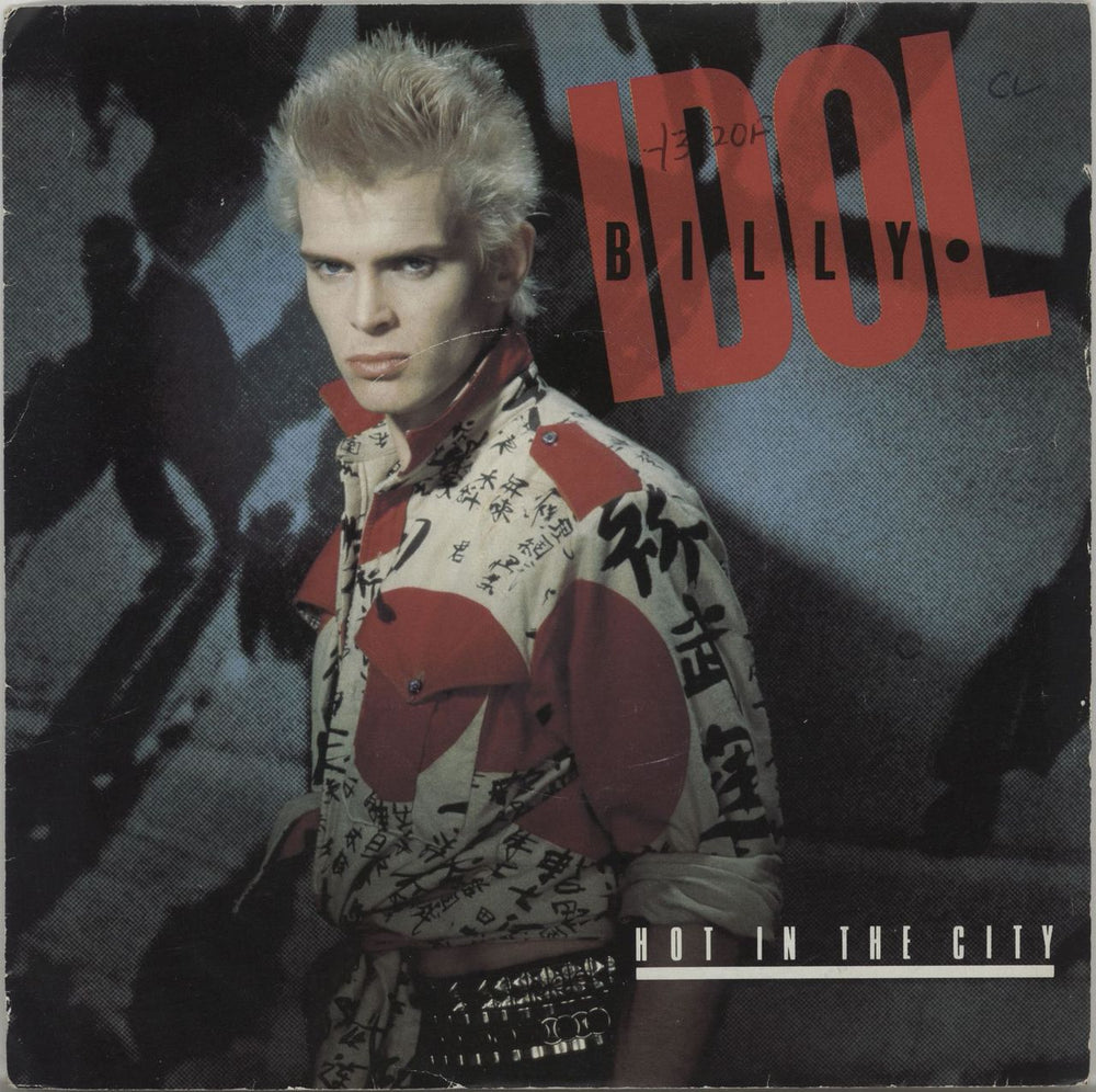 Billy Idol Hot In The City UK 7" vinyl single (7 inch record / 45) CHS2625