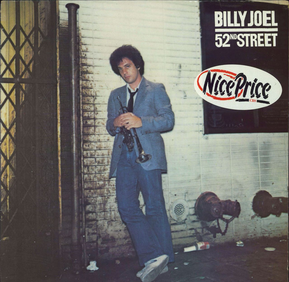 Billy Joel 52nd Street UK vinyl LP album (LP record) 32693