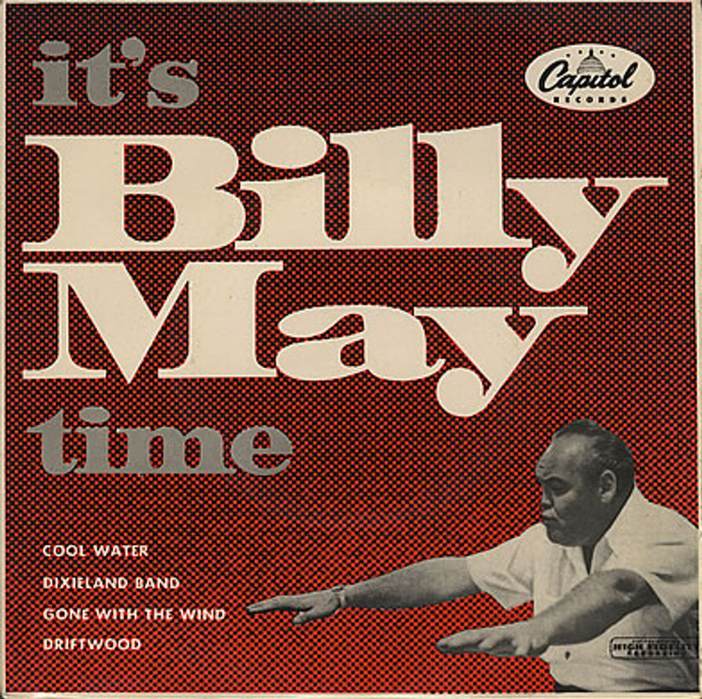 Billy May It's Billy May Time UK 7" vinyl single (7 inch record / 45) EAP1013