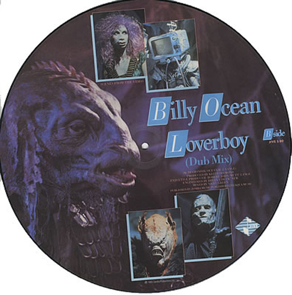 Billy Ocean Loverboy UK 12" vinyl picture disc (12 inch picture record) BCN2PLO205847