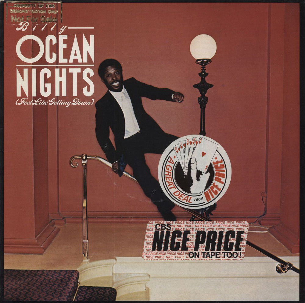 Billy Ocean Nights (Feel Like Getting Down) UK vinyl LP album (LP record) EPC32716