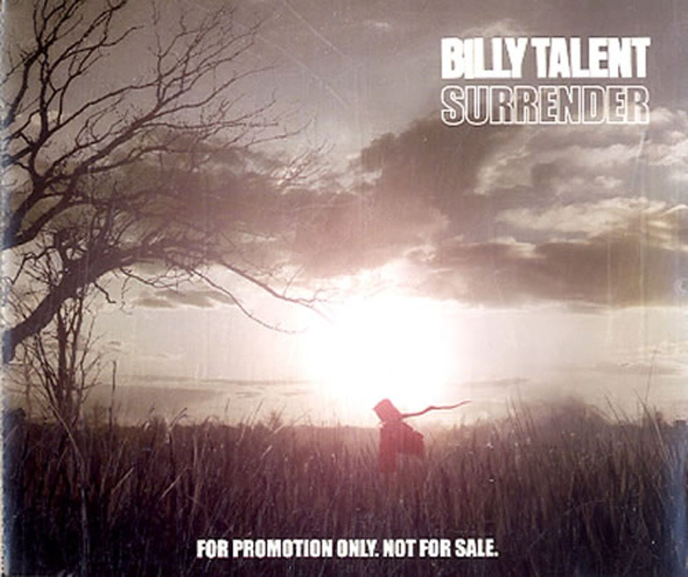 Billy Talent Surrender UK Promo CD single (CD5 / 5") PRO16304