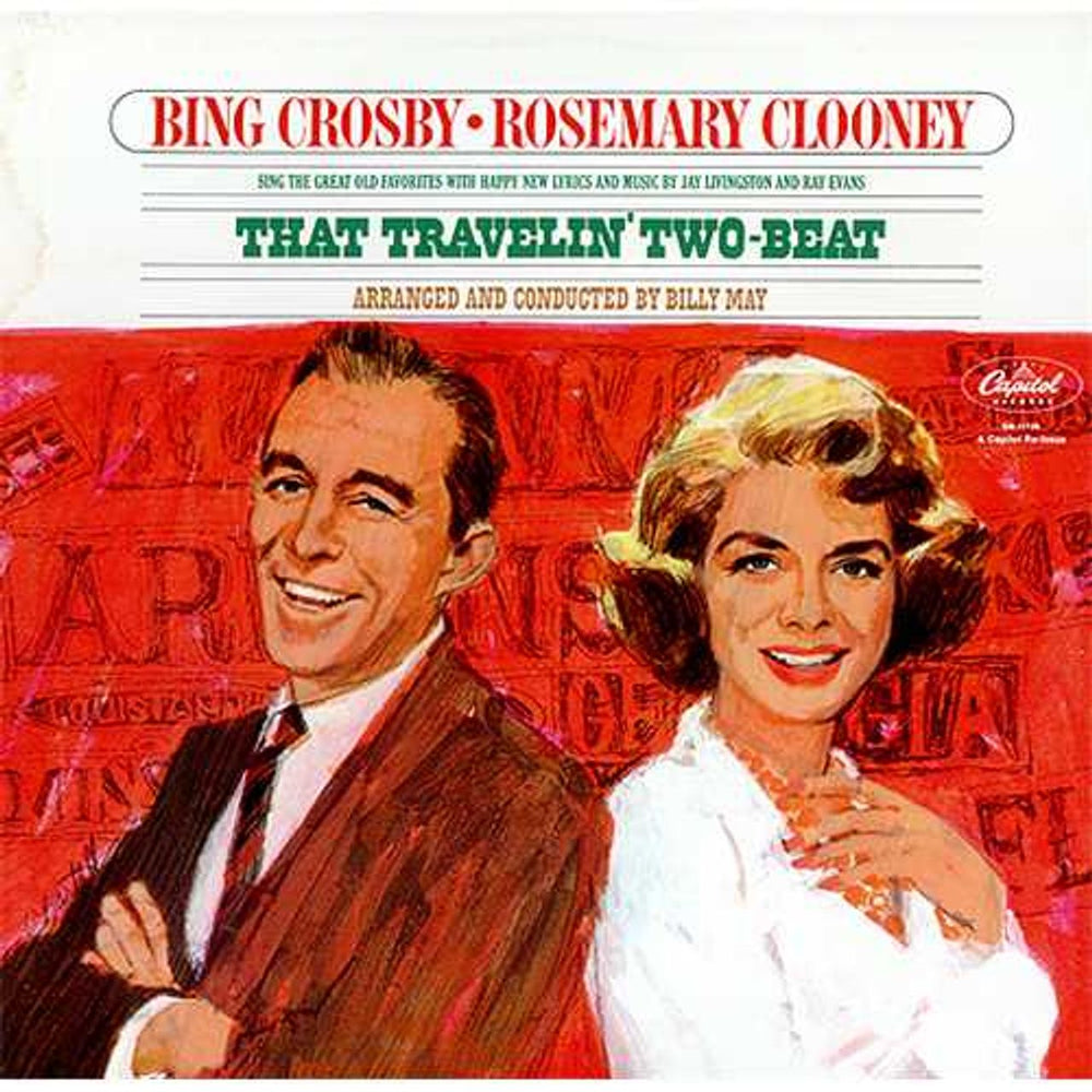 Bing Crosby & Rosemary Clooney That Travelin' Two-Beat US vinyl LP album (LP record) SM-11736