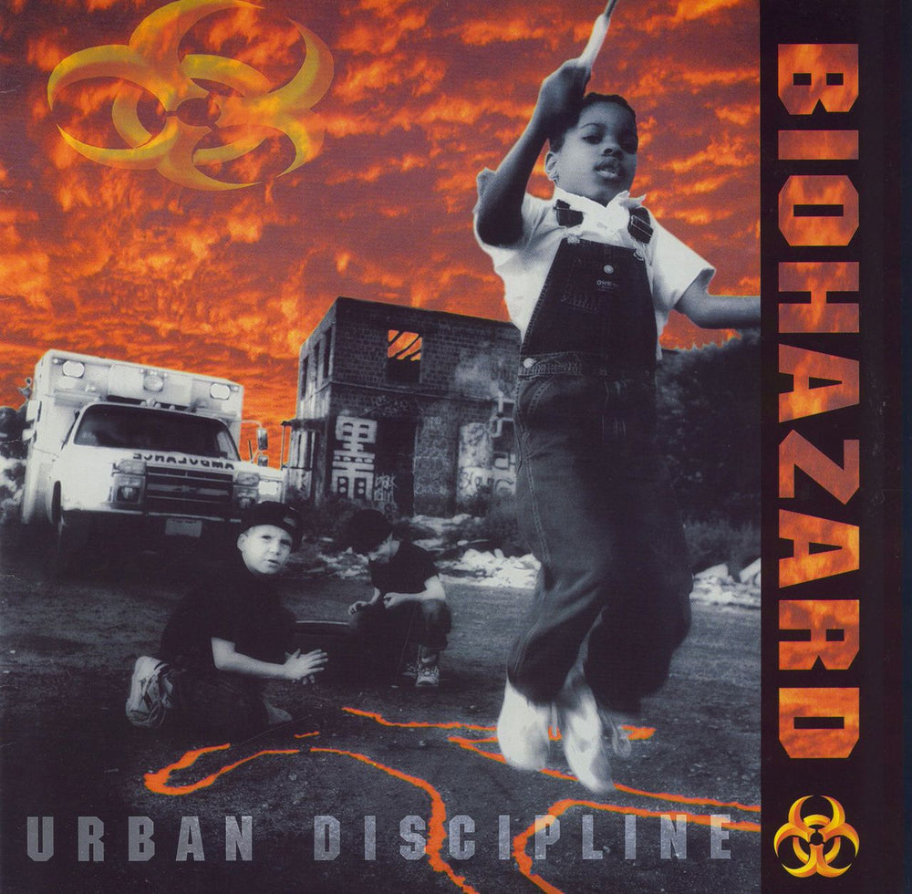 Biohazard Urban Discipline - VG Dutch vinyl LP album (LP record) RR9112-1