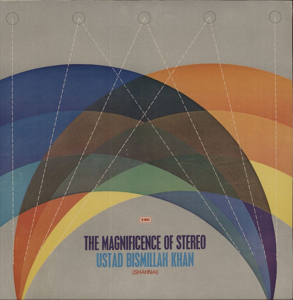 Bismillah Khan The Magnificence Of Stereo Indian vinyl LP album (LP record) ECSD2797