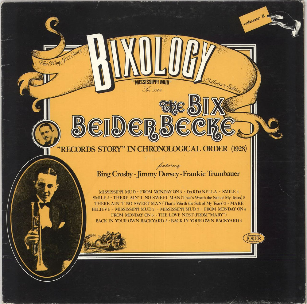 Bix Beiderbecke Bixology "Mississippi Mud" Italian vinyl LP album (LP record) SM3564