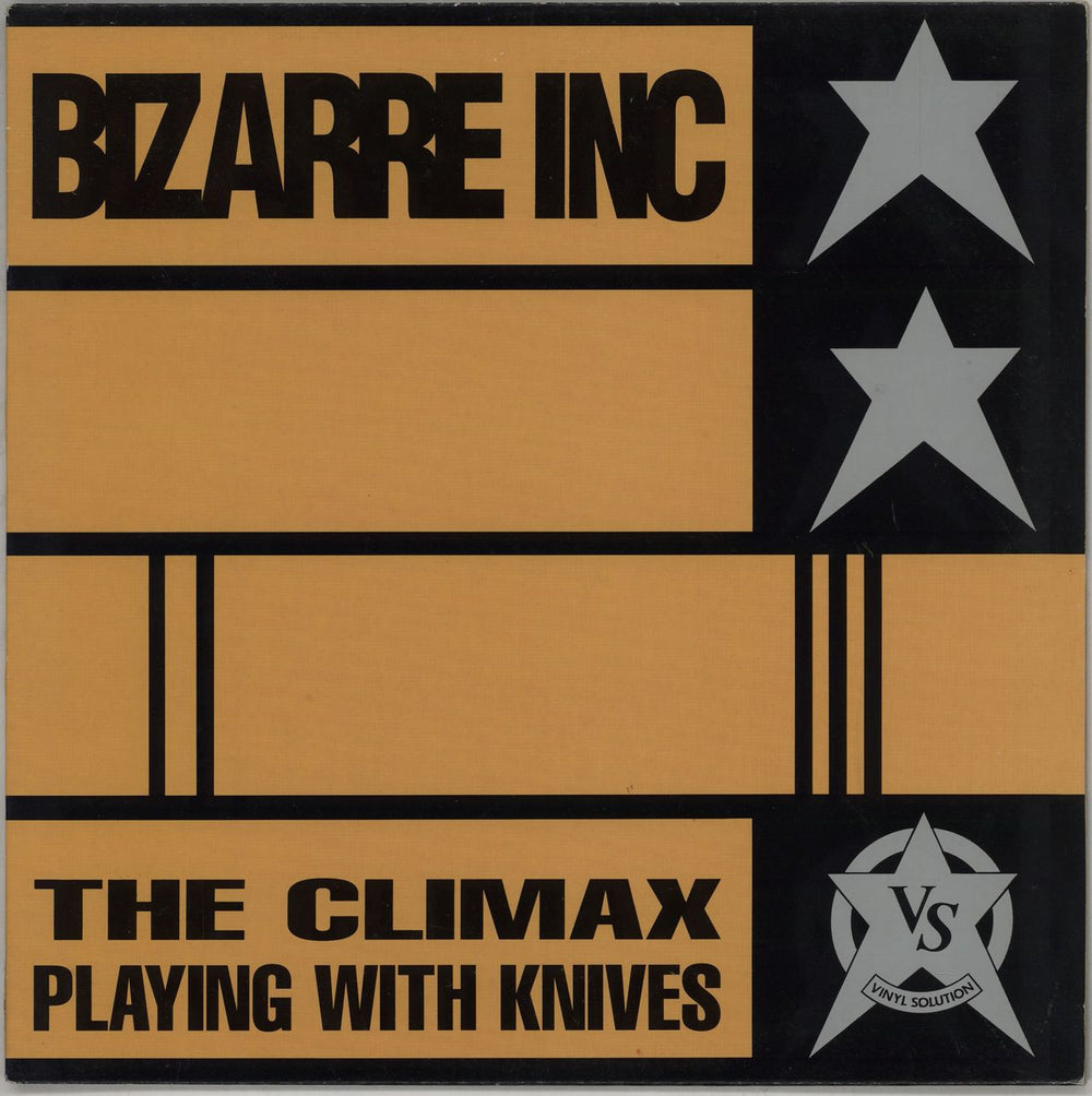 Bizarre Inc Playing With Knives (The Climax) UK 12" vinyl single (12 inch record / Maxi-single) STORM25RT