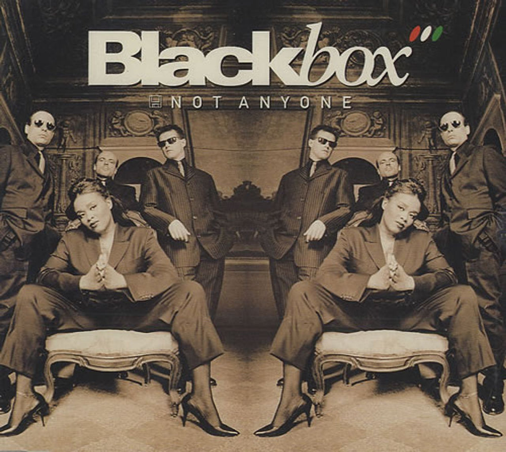 Black Box Not Anyone UK CD single (CD5 / 5") MERCD434