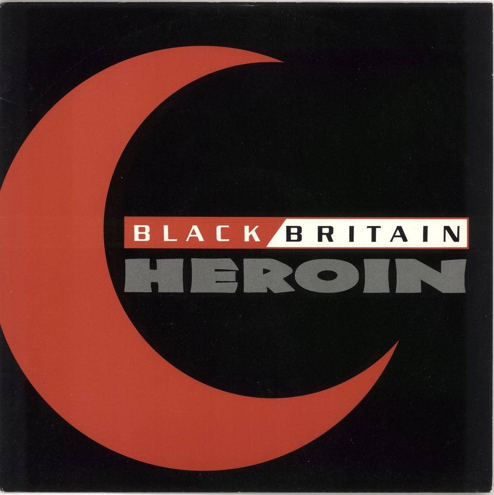 Black Britain Heroin UK 12" vinyl single (12 inch record / Maxi-single) TENT201