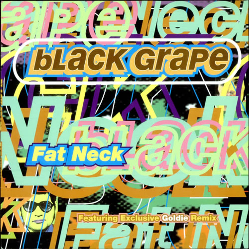 Black Grape Fat Neck UK 12" vinyl single (12 inch record / Maxi-single) RAXT24