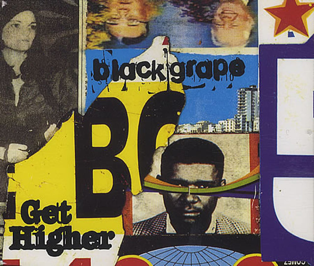 Black Grape Get Higher UK CD single (CD5 / 5") RAXTD32