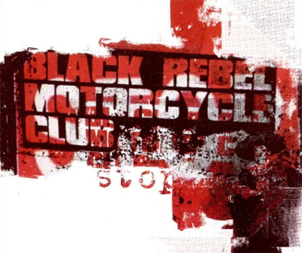 Black Rebel Motorcycle Club Stop UK CD single (CD5 / 5") VUSCD273