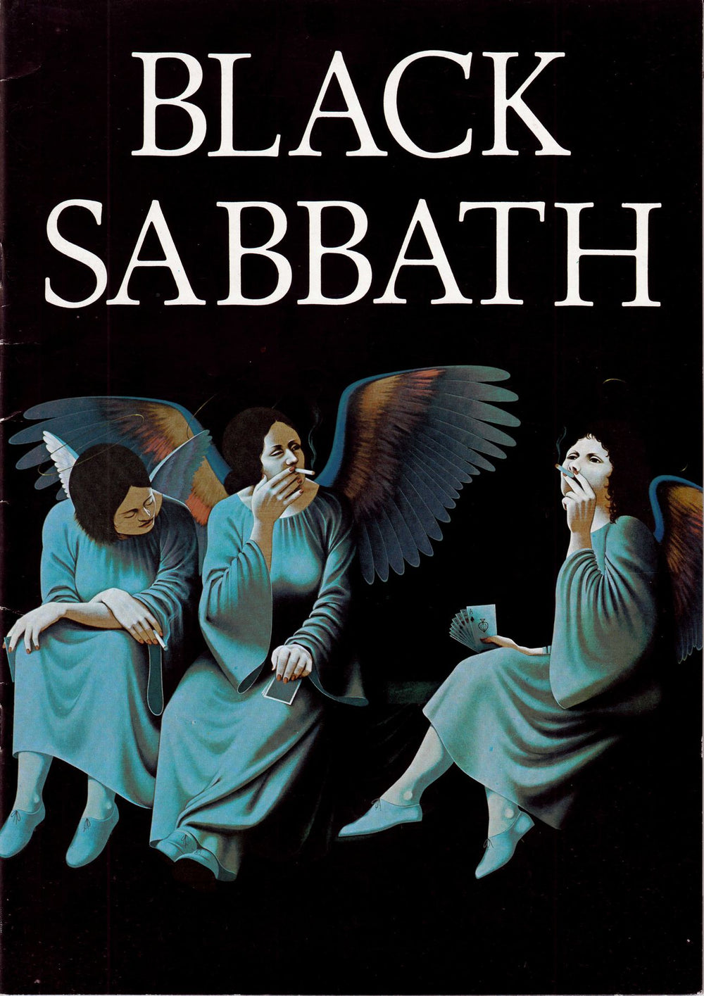 Black Sabbath Heaven And Hell Tour + Ticket Stub UK tour programme TOUR PROGRAMME