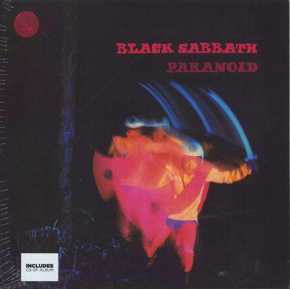 Black Sabbath Paranoid - 180gm Vinyl + Bonus CD - Sealed UK vinyl LP album (LP record) BMGRM054LP