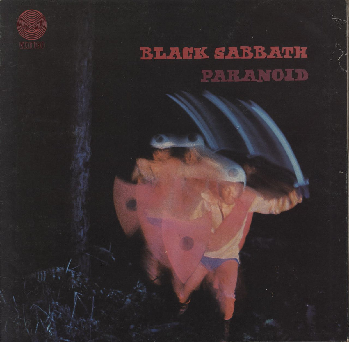 Black Sabbath Paranoid - 1st - VG UK Vinyl LP