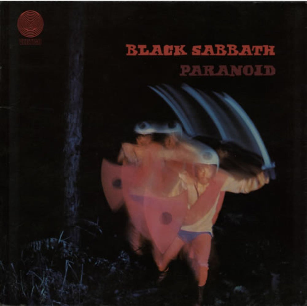 Black Sabbath Paranoid - 4th UK vinyl LP album (LP record) 6360011