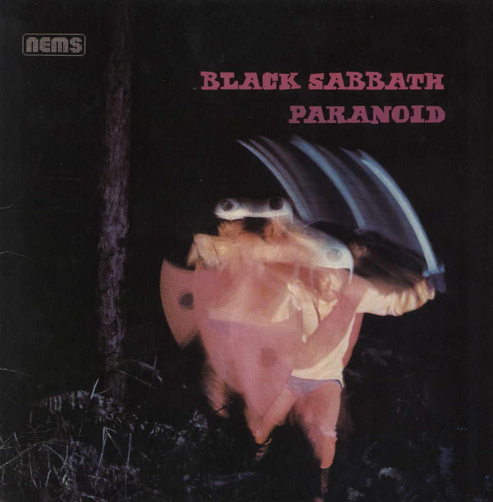 Black Sabbath Paranoid - Dutch Gatefold Sleeve UK vinyl LP album (LP record) NEL6003