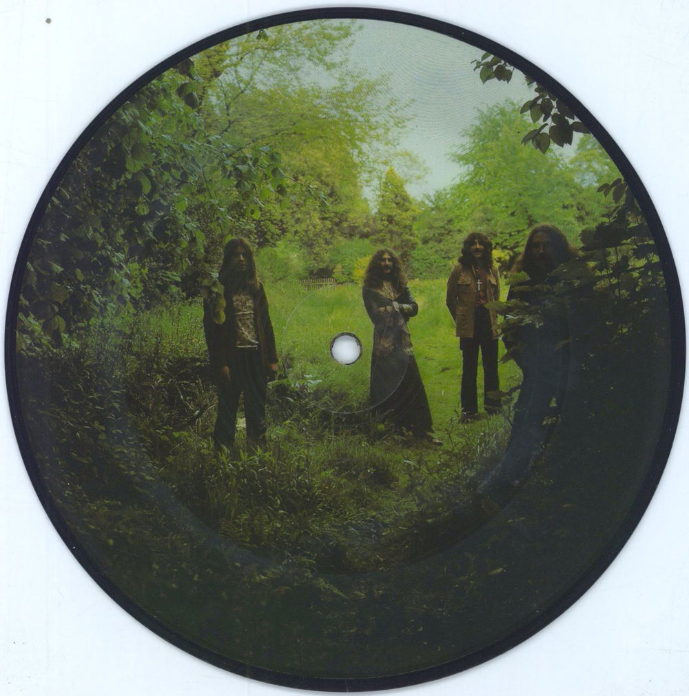 Black Sabbath Paranoid UK 7" vinyl picture disc (7 inch picture disc single) NEP1