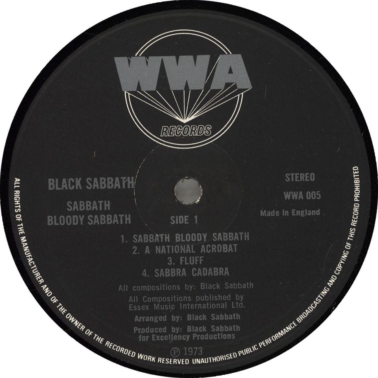 Black Sabbath - Sabbath Bloody Sabbath - Vinilo