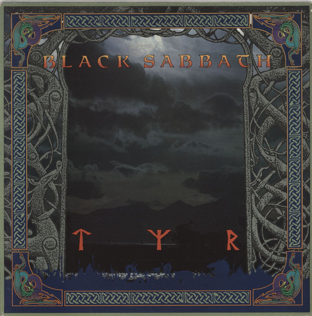 Black Sabbath Tyr - EX UK vinyl LP album (LP record) EIRSA1038