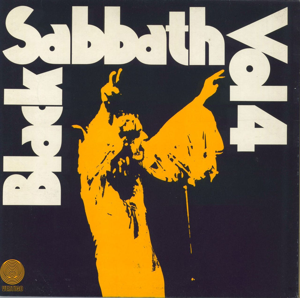 Black Sabbath Vol. 4 - 1½ UK vinyl LP album (LP record) 6360071