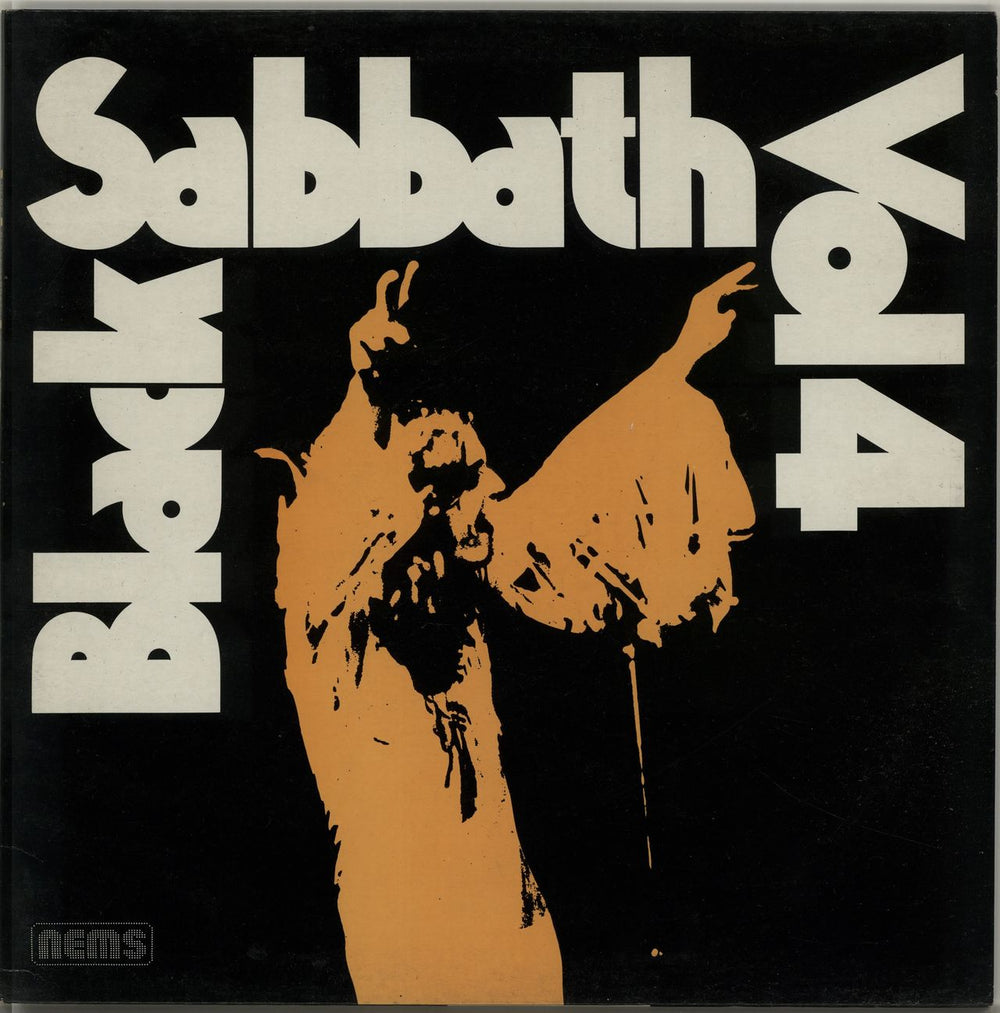 Black Sabbath Vol. 4 French vinyl LP album (LP record) NEL6005