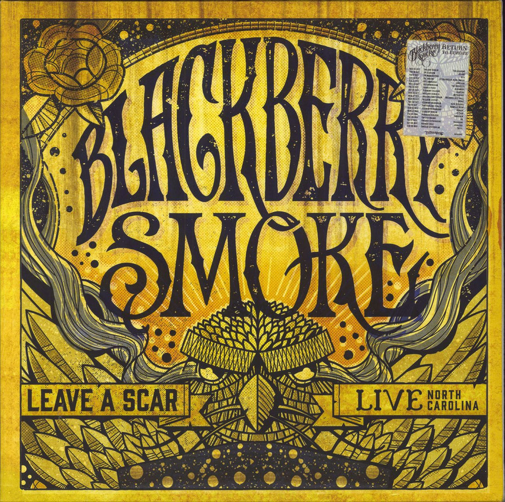 Blackberry Smoke Leave A Scar Live UK 2-LP vinyl record set (Double LP Album) MOSH520LP