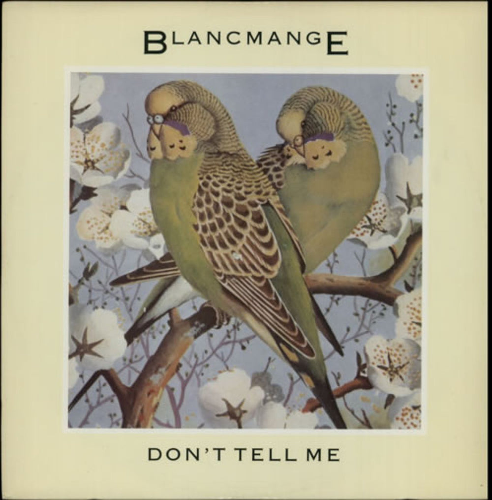 Blancmange Don't Tell Me + Sleeve UK 12" vinyl single (12 inch record / Maxi-single) BLANX7