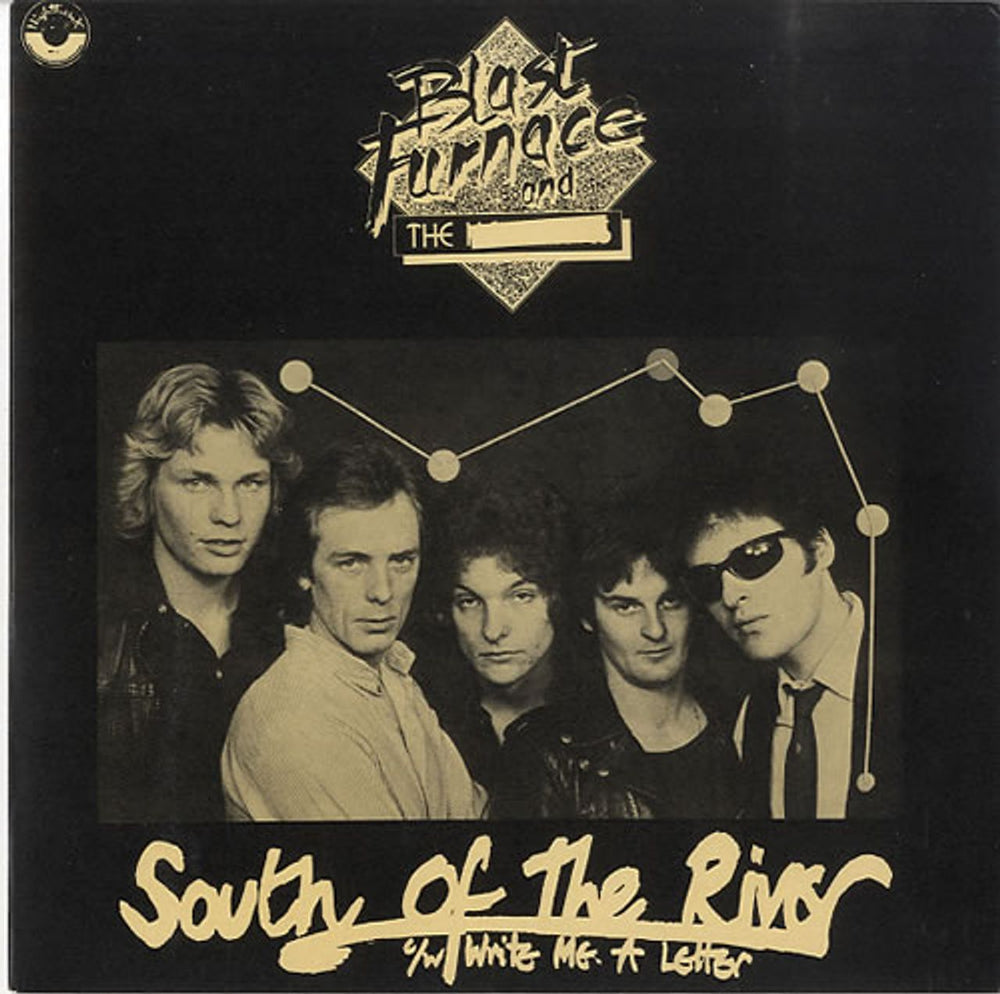 Blast Furnace & The Heatwaves South Of The River UK 7" vinyl single (7 inch record / 45) HOT2