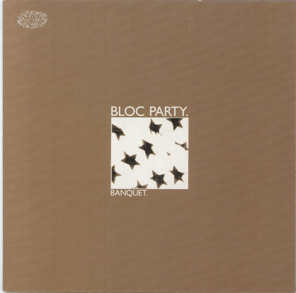 Bloc Party Banquet - Golden Brown Vinyl - EX UK 7" vinyl single (7 inch record / 45) WEBB078S