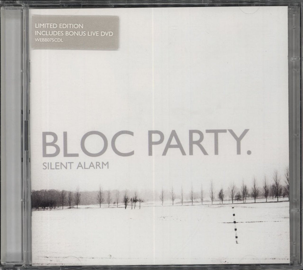 Bloc Party Silent Alarm UK 2-disc CD/DVD set WEBB075CDL